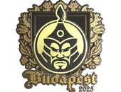 Sticker | The Mongolz (Gold) | Budapest 2025 image