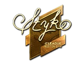 Sticker | STYKO (Gold) | Boston 2018 image