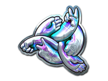 Sticker | Rock, Paper, Scissors (Foil) image