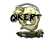 Sticker | qikert (Gold) | Antwerp 2022 image