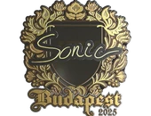 Sticker | Sonic (Gold) | Budapest 2025 image