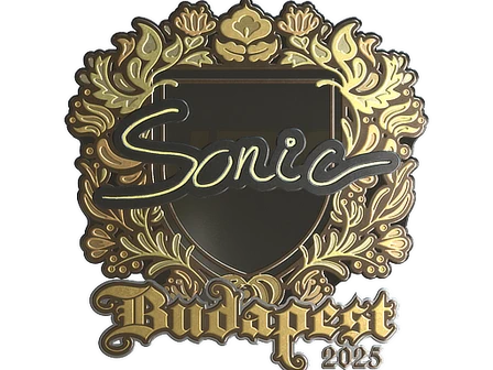 Sticker | Sonic (Gold) | Budapest 2025 image
