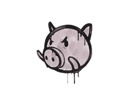 Sealed Graffiti | Piggles (War Pig Pink) image