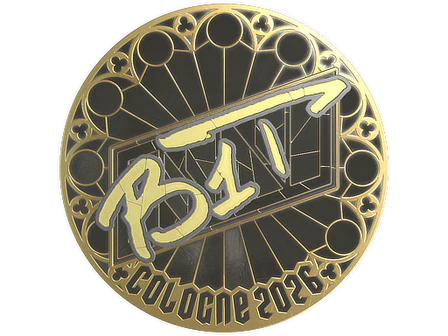 Sticker | b1t (Gold) | Cologne 2026 image