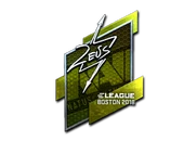 Sticker | Zeus (Foil) | Boston 2018 image