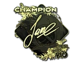 Sticker | Jame (Gold, Champion) | Rio 2022 image