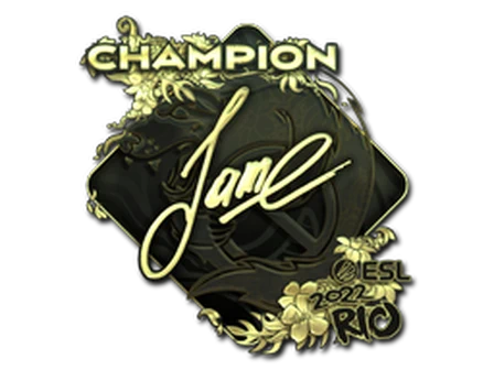 Sticker | Jame (Gold, Champion) | Rio 2022 image