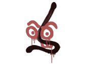 Sealed Graffiti | Recoil MP7 (Blood Red) image