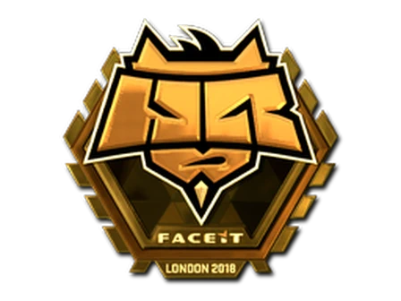 Sticker | HellRaisers (Gold) | London 2018 image
