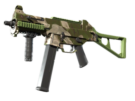 UMP-45 | Green Swirl image