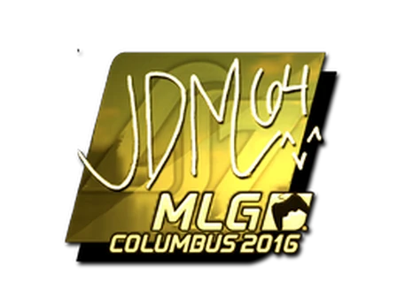 Sticker | jdm64 (Gold) | MLG Columbus 2016 image