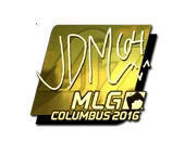 Sticker | jdm64 (Gold) | MLG Columbus 2016 image