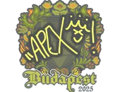 Sticker | apEX | Budapest 2025 image
