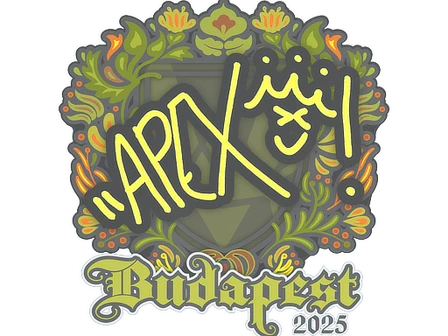 Sticker | apEX | Budapest 2025 image