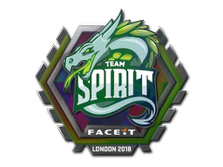 Sticker | Team Spirit (Holo) | London 2018 image