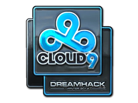 Sticker | Cloud9 (Foil) | DreamHack 2014 image