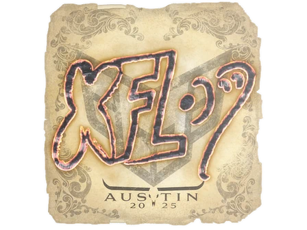 Sticker | xfl0ud | Austin 2025 image