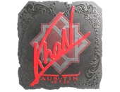 Sticker | khaN (Foil) | Austin 2025 image