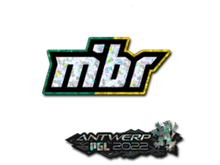 Sticker | MIBR (Glitter) | Antwerp 2022 image