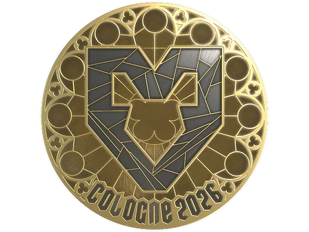 Sticker | MOUZ (Gold) | Cologne 2026 image