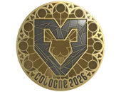 Sticker | MOUZ (Gold) | Cologne 2026 image