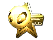 Sticker | Team Dignitas (Gold) | Cluj-Napoca 2015 image
