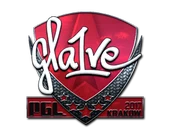 Sticker | gla1ve (Foil) | Krakow 2017 image
