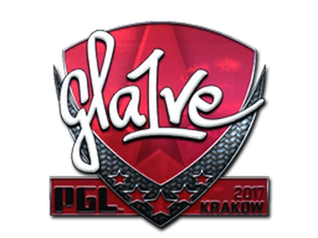 Sticker | gla1ve (Foil) | Krakow 2017 image