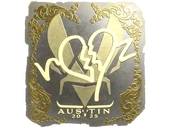 Sticker | ropz (Gold) | Austin 2025 image