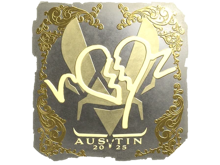 Sticker | ropz (Gold) | Austin 2025 image