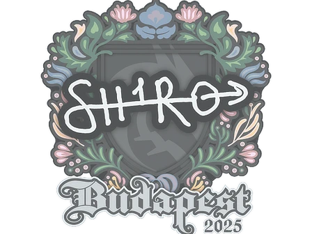 Sticker | sh1ro | Budapest 2025 image