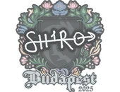 Sticker | sh1ro | Budapest 2025 image