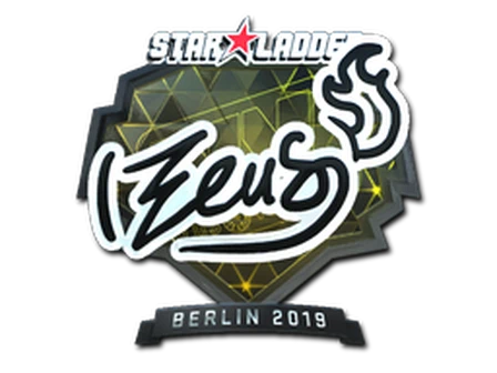 Sticker | Zeus (Foil) | Berlin 2019 image