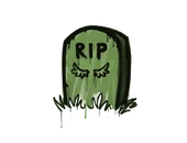 Sealed Graffiti | Tombstone (Battle Green) image