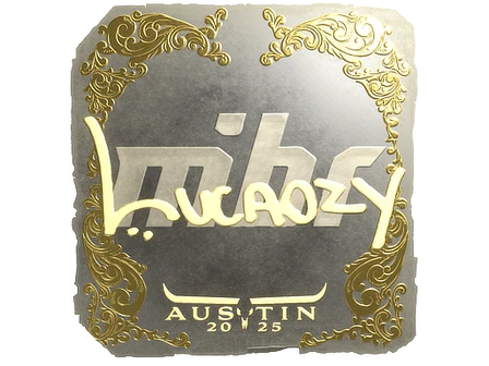 Sticker | Lucaozy (Gold) | Austin 2025 image