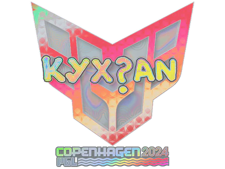 Sticker | kyxsan (Holo) | Copenhagen 2024 image