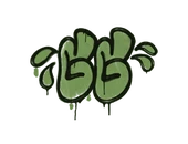 Sealed Graffiti | GGWP (Battle Green) image
