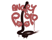 Sealed Graffiti | Recoil P90 (Blood Red) image