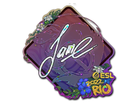 Sticker | Jame (Glitter) | Rio 2022 image