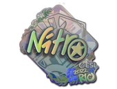 Sticker | nitr0 (Holo) | Rio 2022 image