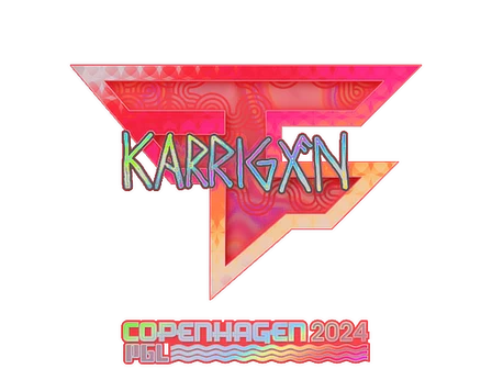 Sticker | karrigan (Holo) | Copenhagen 2024 image