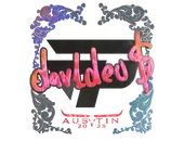 Sticker | dav1deuS (Holo) | Austin 2025 image