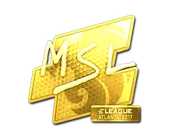 Sticker | MSL (Gold) | Atlanta 2017 image