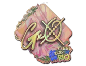 Sticker | gxx- (Holo) | Rio 2022 image