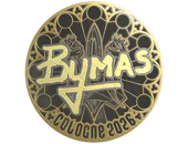 Sticker | Bymas (Gold) | Cologne 2026 image