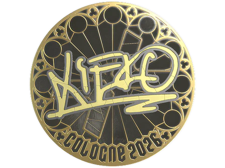 Sticker | xiELO (Gold) | Cologne 2026 image