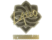 Sticker | latto (Gold) | Copenhagen 2024 image