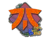 Sticker | Fnatic (Glitter) | Rio 2022 image