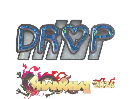 Sticker | drop (Glitter) | Shanghai 2024 image