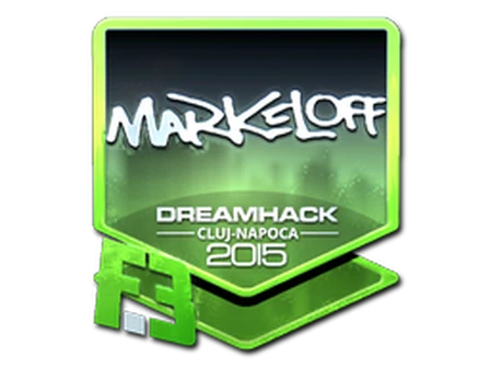 Sticker | markeloff (Foil) | Cluj-Napoca 2015 image